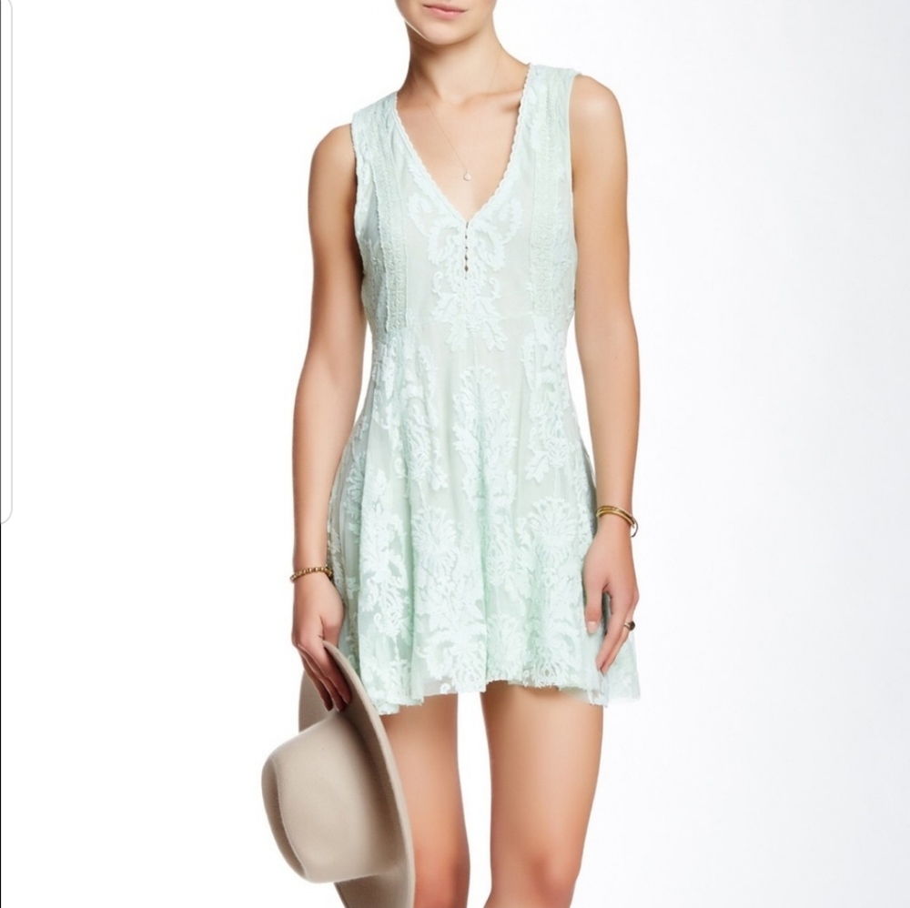 Free People Reign on me Lace Dress